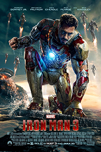 Movie poster for Iron Man 3